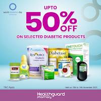Enjoy Up to 50% Discount on Selected Diabetic Products at Healthguard