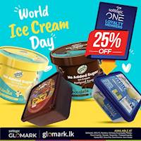 Up to 25% OFF on selected Ice Cream at Softlogic GLOMARK