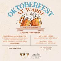Join us for the ultimate Oktoberfest celebration at Ward 7