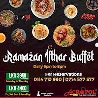 Ramadan Iftar Buffet 