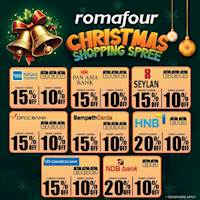 Enjoy Seasonal Card Offers at Romafour