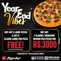 Year End Vibes at Pizza hut