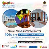 Amazing Aurudu offer for credit & debit cardholders! 