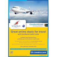Great online deals for travel with ComBank Credit Cards