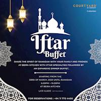 Iftar Buffet at Courtyard by Marriott Colombo