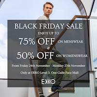 Black Friday sale at Ekko, One Galle Face Mall