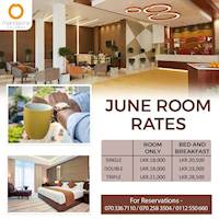 June Room Rates at Mandarina Colombo