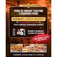 Sunday Lunch Buffet at Royal Ramesses