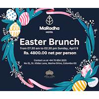 Easter Brunch at Hotel MaRadha