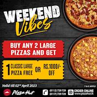Pizza Hut's WEEKEND VIBES!