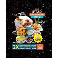 Iftar Starter Specials for 2 at Isso