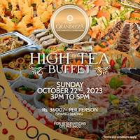 High Tea Buffet at GRANDEEZA