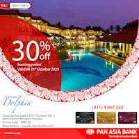 30% off at Club Hotel Dolphin with Pan Asia Bank Credit Cards