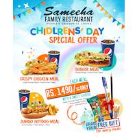 Children's Day Special Offer at Sameeha Family Restaurant