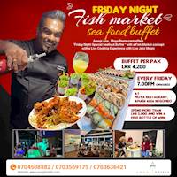 Friday Night Special Seafood Buffet at Moya Amagi Aria, Negombo