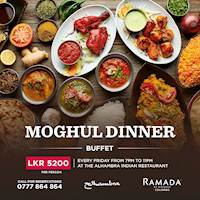 Moghul Dinner Buffet at Ramada Colombo
