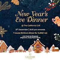 New Year's Eve Dinner at The California Grill, Galadari Hotel
