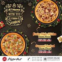 Pizza Hut brings you two new flavours this Christmas