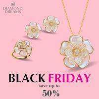 Save up to 50% on Exclusive Diamond & Pearl Jewellery this Black Friday