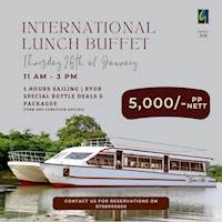 International Lunch Buffet at Garton's Ark
