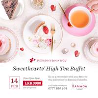 High Tea Buffet this Valentine's at Ramada Colombo