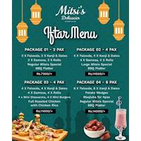 Mitsi’s Ramadan Special Iftar Packs