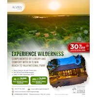 Get 30% at Koragaha Lodge - Yala - Plan your getaway in the wilderness with us now