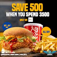 Save 500 on Pickme Food at Street Burger