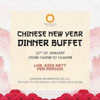 Celebrate the Chinese New Year with flavour full Chinese Dinner Buffet