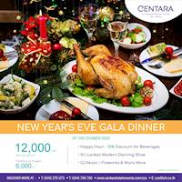 New Year Eve Gala Dinner at Centara Ceysands