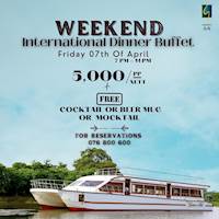 Enjoy an International Buffet on a Luxury Sailing Cruise in Colombo!