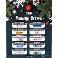 Discounts up to 20% in this season for selected Credit & Debit cards at molly Boulevard