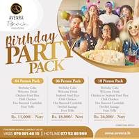 Birthday Party Pack at Avenra Beach Hotel
