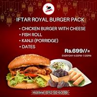 Iftar Burger Pack at Royal Burger