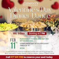 Celebrate love this Valentine's Day at Clement's, Wattala