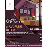 Avurudu offer at Colombo Court Hotel & Spa
