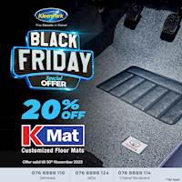 Black Friday Offer: Enjoy 20% off on KMATs at KleenPark