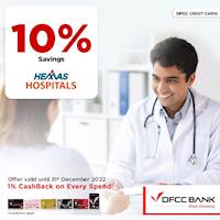 Exclusive savings on healthcare with DFCC Credit Cards!