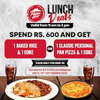 Lunch-Time Deals at Pizza Hut