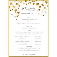 The Executive Chef at our signature restaurant Palmyrah, has curated a special menu for Valentine's Day 
