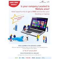 Free Computer Service Camp at Metropolitan M Centre