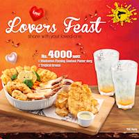 Come enjoy our love feast just for Rs.4000 nett at The Manhattan FISH MARKET Sri Lanka