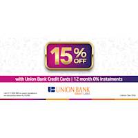 15% Off at wOw.lk with Union Bank Credit cards