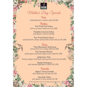 Mother's Day Special at Flamingo House