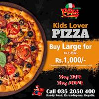 Buy A large Pizza for Rs. 1000 at Italian Pizza Express
