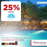  Enjoy 25% savings at Nilaveli Beach Hotel with DFCC Credit Cards!