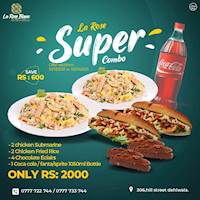 Super Combo for Rs 2000 at La Rose Blanc