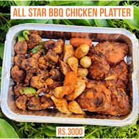 All Star BBQ Chicken Platter (Halal) by BBQ Junkies