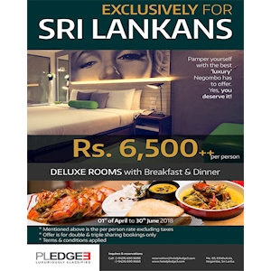 Special Offers from Pledge 3 exclusively for Sri Lankans