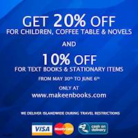 Enjoy up 20% off on your favorite books at Makeen Books
